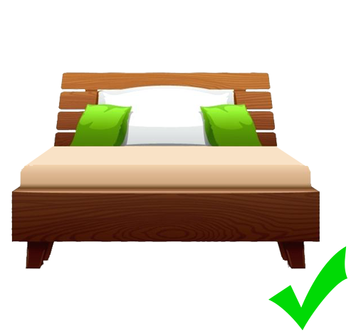 Освободить от вещей и спальных принадлежностей диваны и кровати